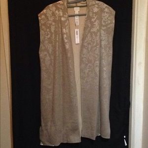 Reversible Sleeveless Sweater Vest